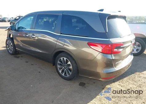2022 Honda Odyssey Ex-L z USA, uszkodzony, nr VIN 5FNRL6H73NB065033